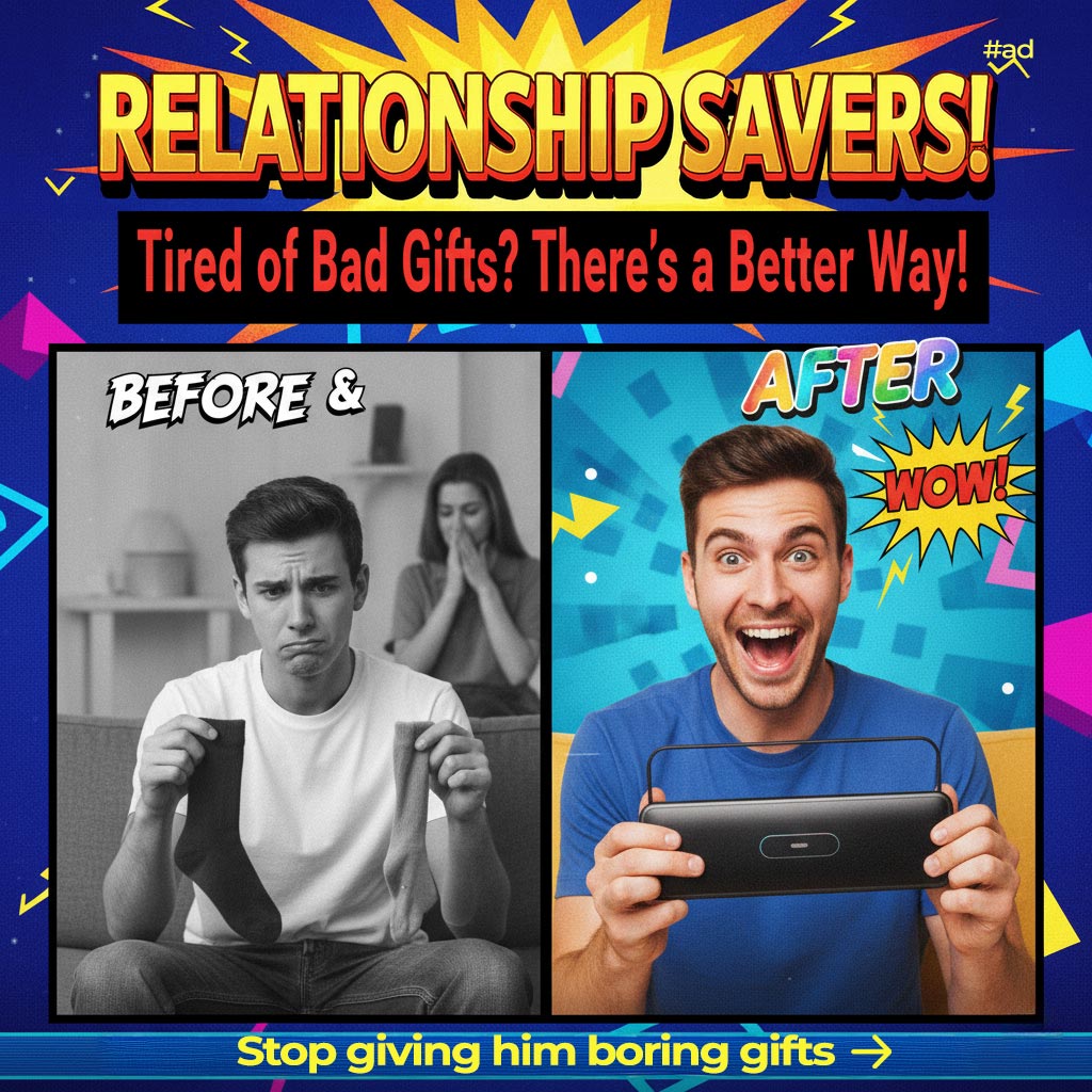 Stop giving him boring gifts