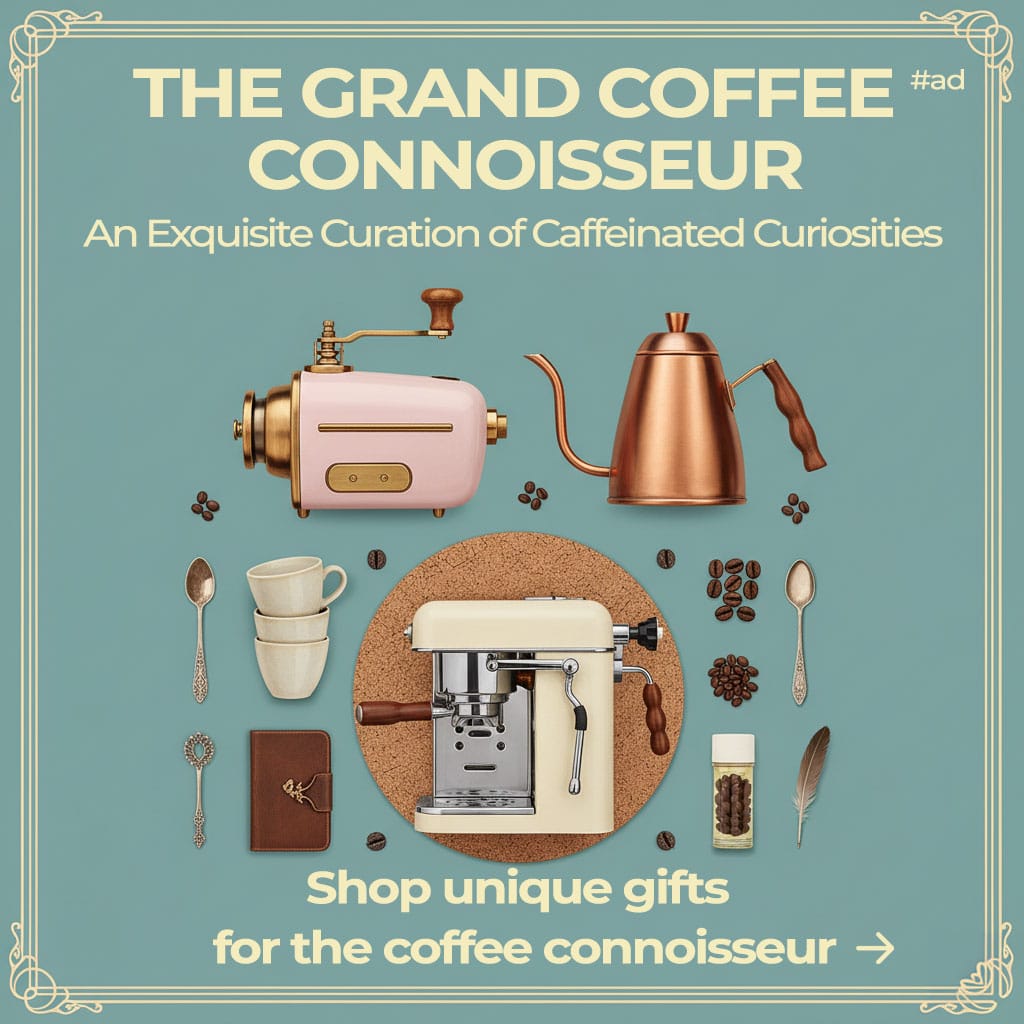 Shop unique gifts for the coffee connoisseur